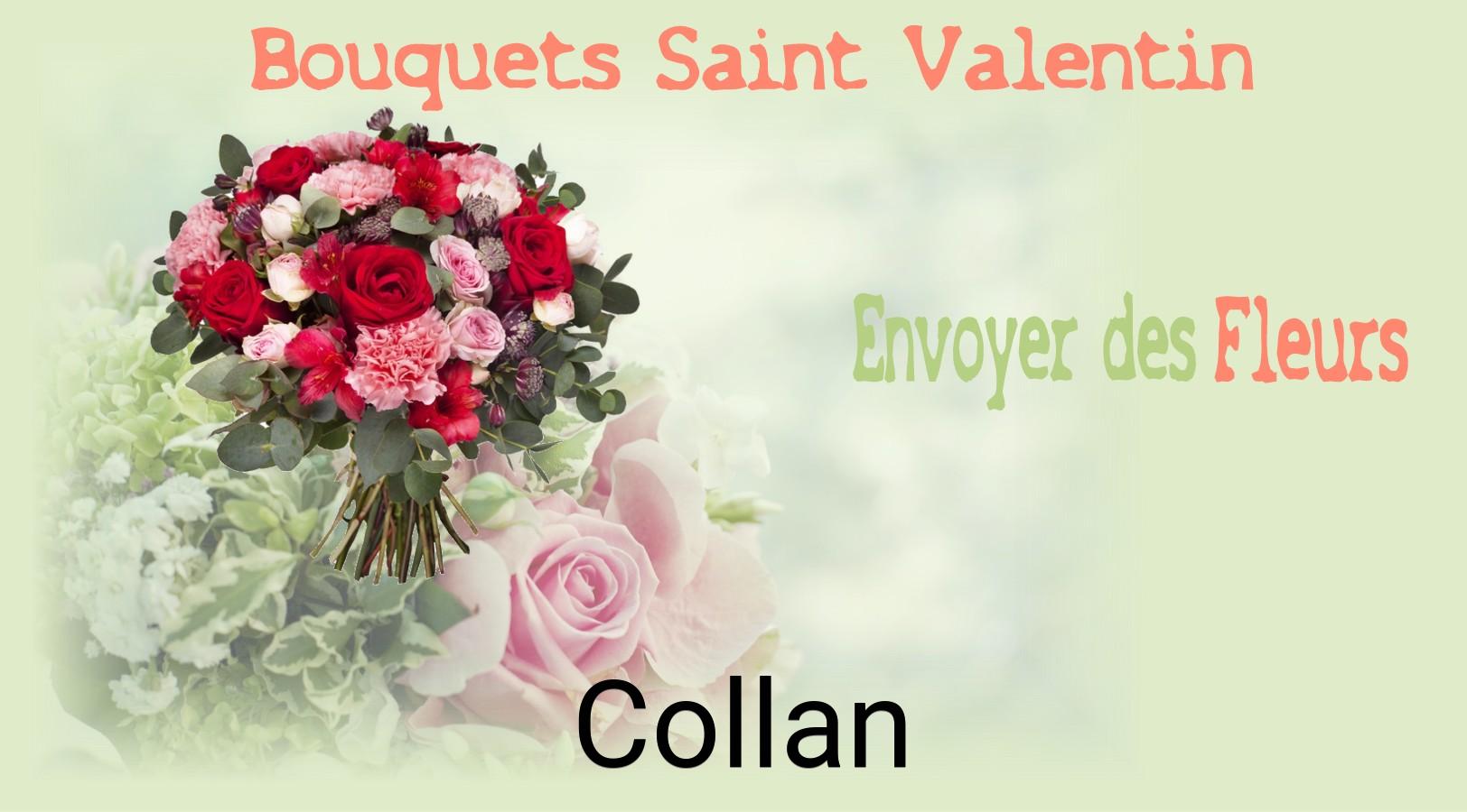 Roses de Saint-Valentin livrées à Collan